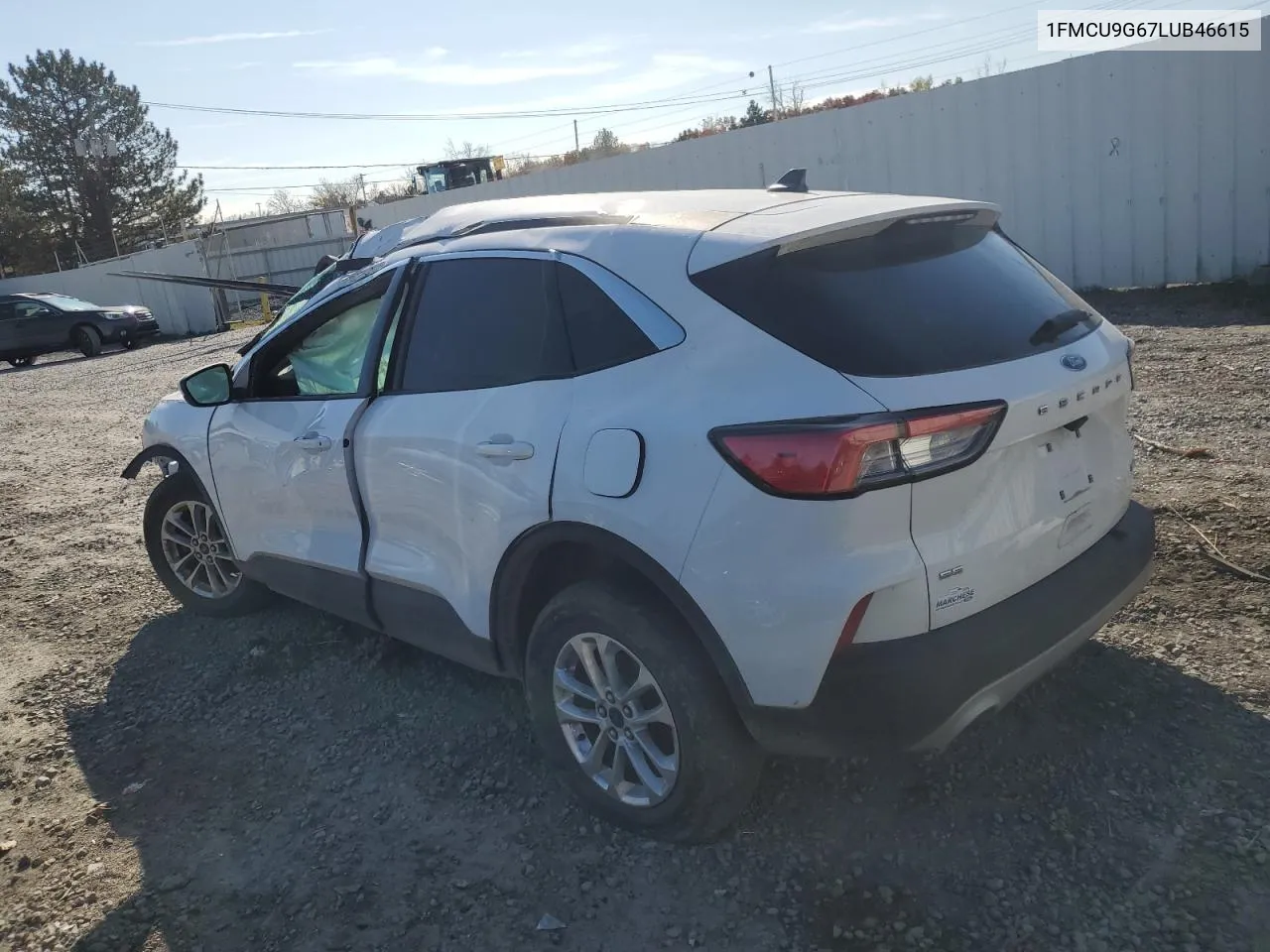 2020 Ford Escape Se VIN: 1FMCU9G67LUB46615 Lot: 77572984