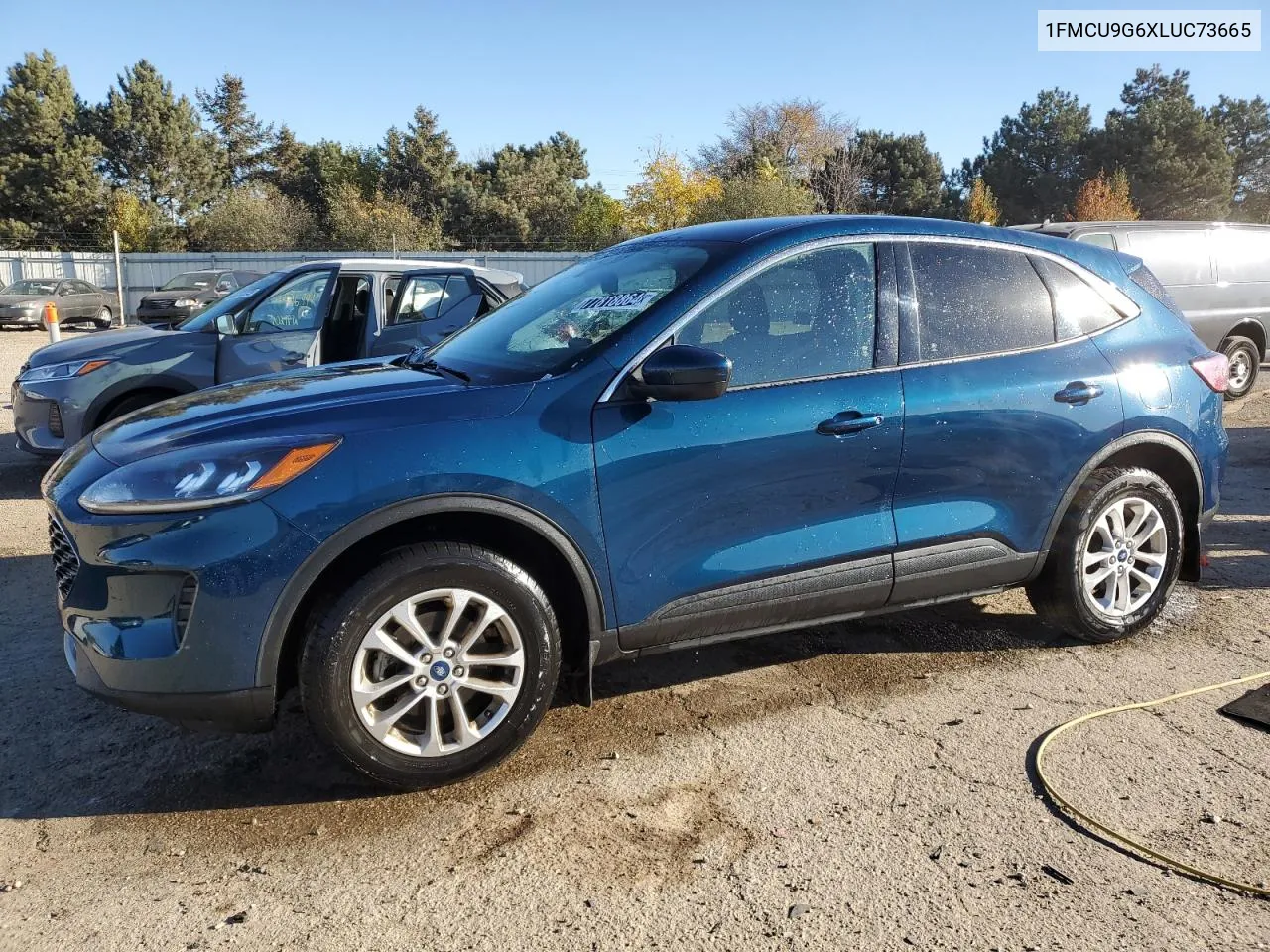 2020 Ford Escape Se VIN: 1FMCU9G6XLUC73665 Lot: 77818864