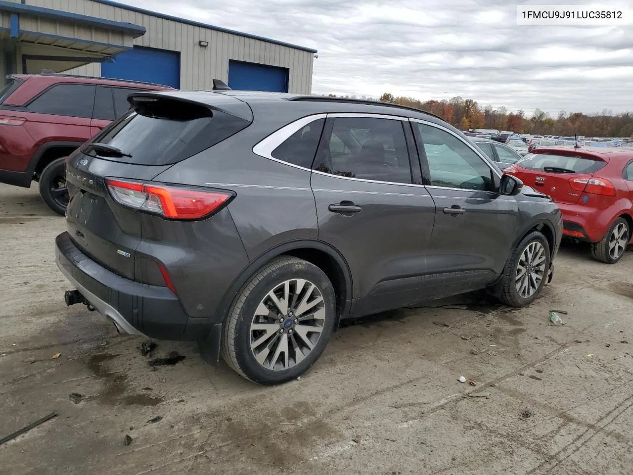 2020 Ford Escape Titanium VIN: 1FMCU9J91LUC35812 Lot: 78046574