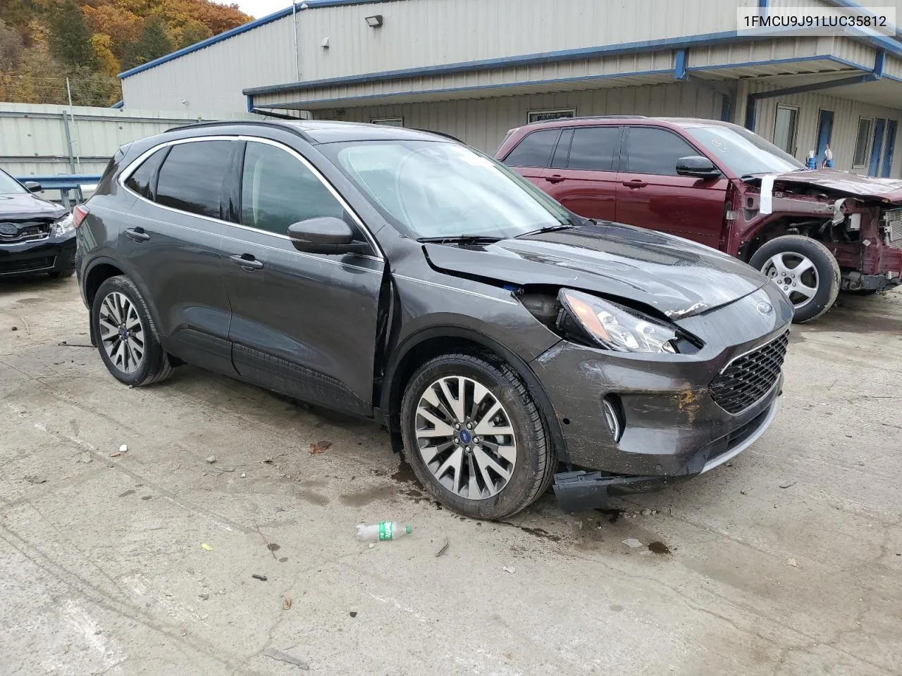 2020 Ford Escape Titanium VIN: 1FMCU9J91LUC35812 Lot: 78046574