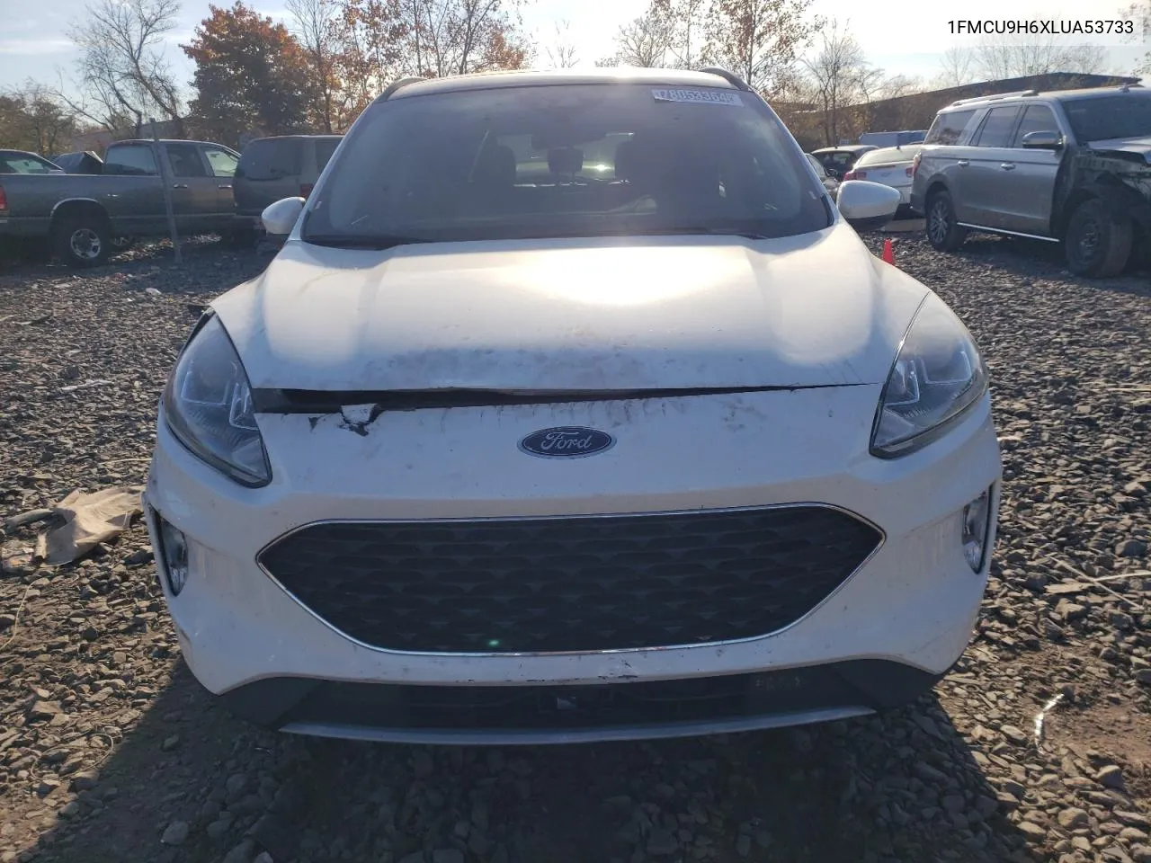 2020 Ford Escape Sel VIN: 1FMCU9H6XLUA53733 Lot: 78053364