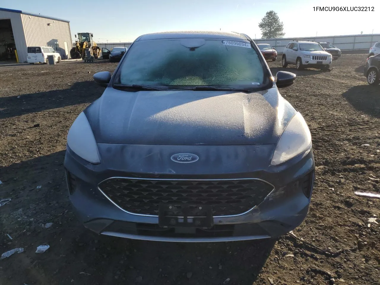 2020 Ford Escape Se VIN: 1FMCU9G6XLUC32212 Lot: 78099094