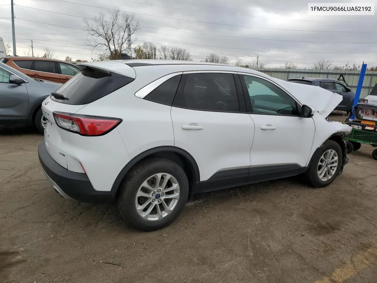 2020 Ford Escape Se VIN: 1FMCU9G66LUA52192 Lot: 78361914