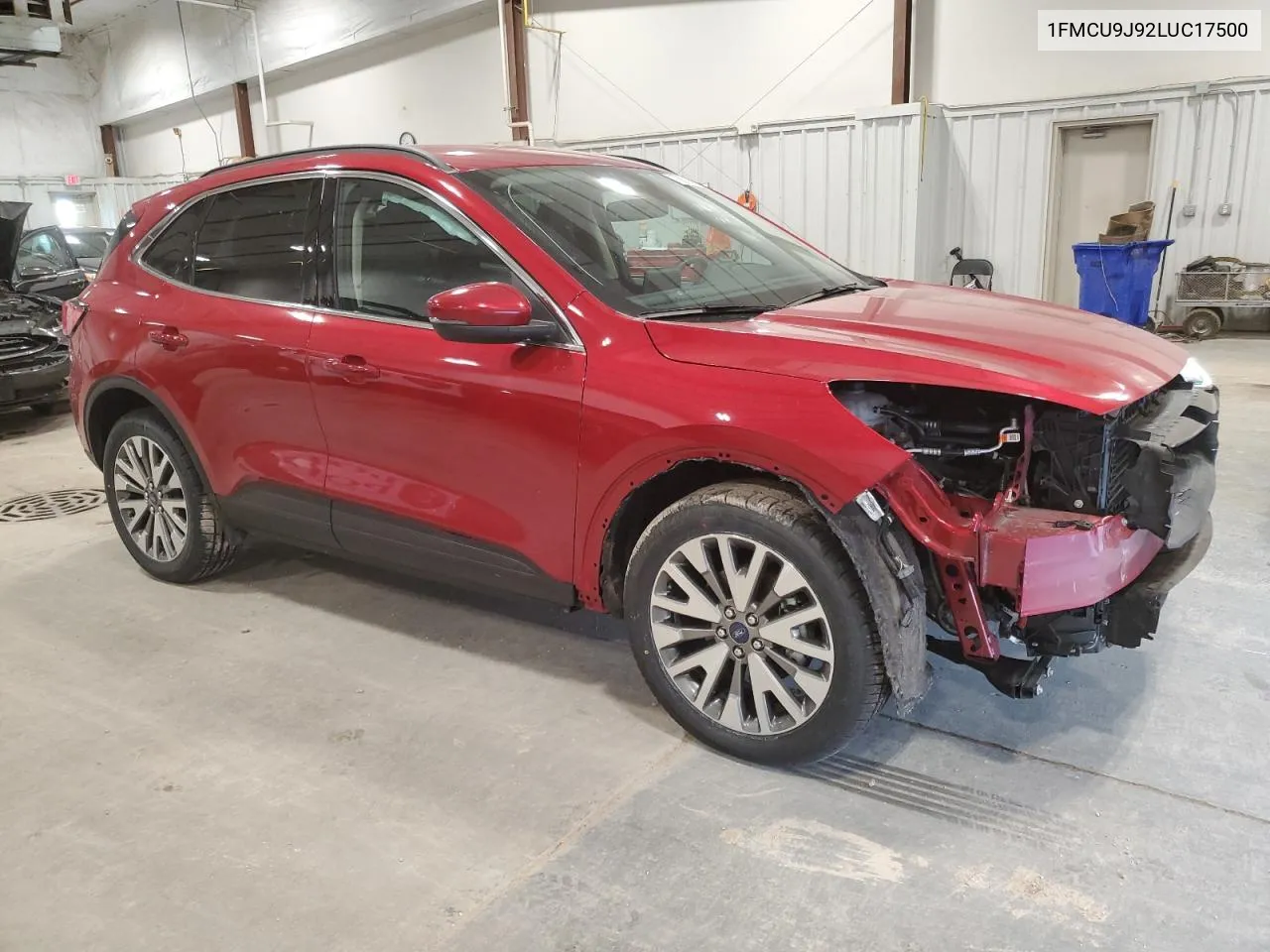 2020 Ford Escape Titanium VIN: 1FMCU9J92LUC17500 Lot: 78898854