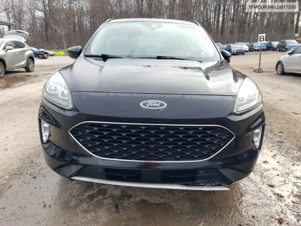 2020 Ford Escape Titanium VIN: 1FMCU9J96LUB17335 Lot: 79093904