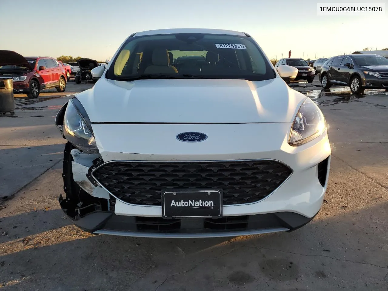 2020 Ford Escape Se VIN: 1FMCU0G68LUC15078 Lot: 81226954