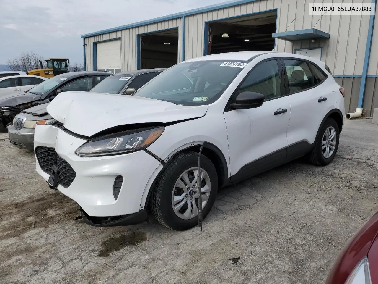 2020 Ford Escape S VIN: 1FMCU0F65LUA37888 Lot: 81523104