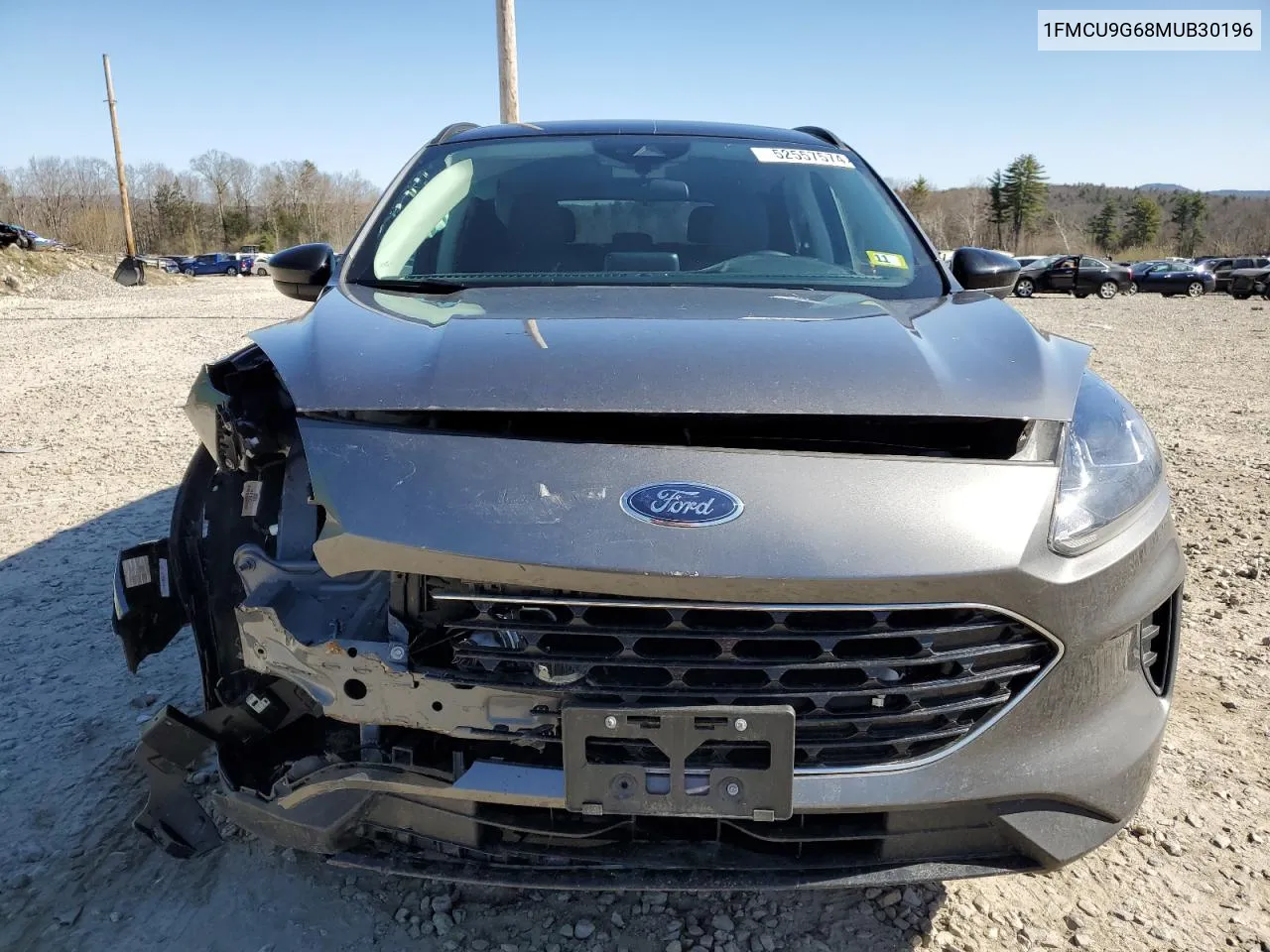 2021 Ford Escape Se VIN: 1FMCU9G68MUB30196 Lot: 52557574