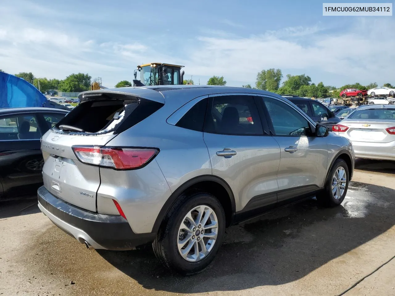 2021 Ford Escape Se VIN: 1FMCU0G62MUB34112 Lot: 57307444