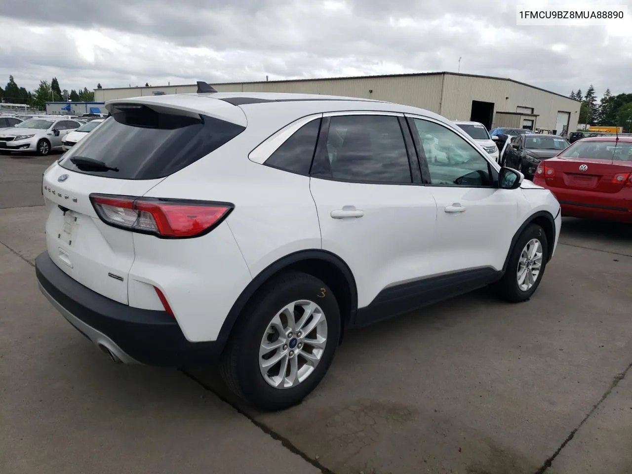 2021 Ford Escape Se VIN: 1FMCU9BZ8MUA88890 Lot: 57335424