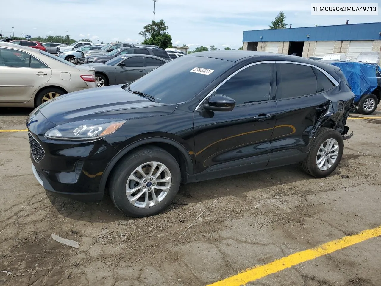 2021 Ford Escape Se VIN: 1FMCU9G62MUA49713 Lot: 57502034