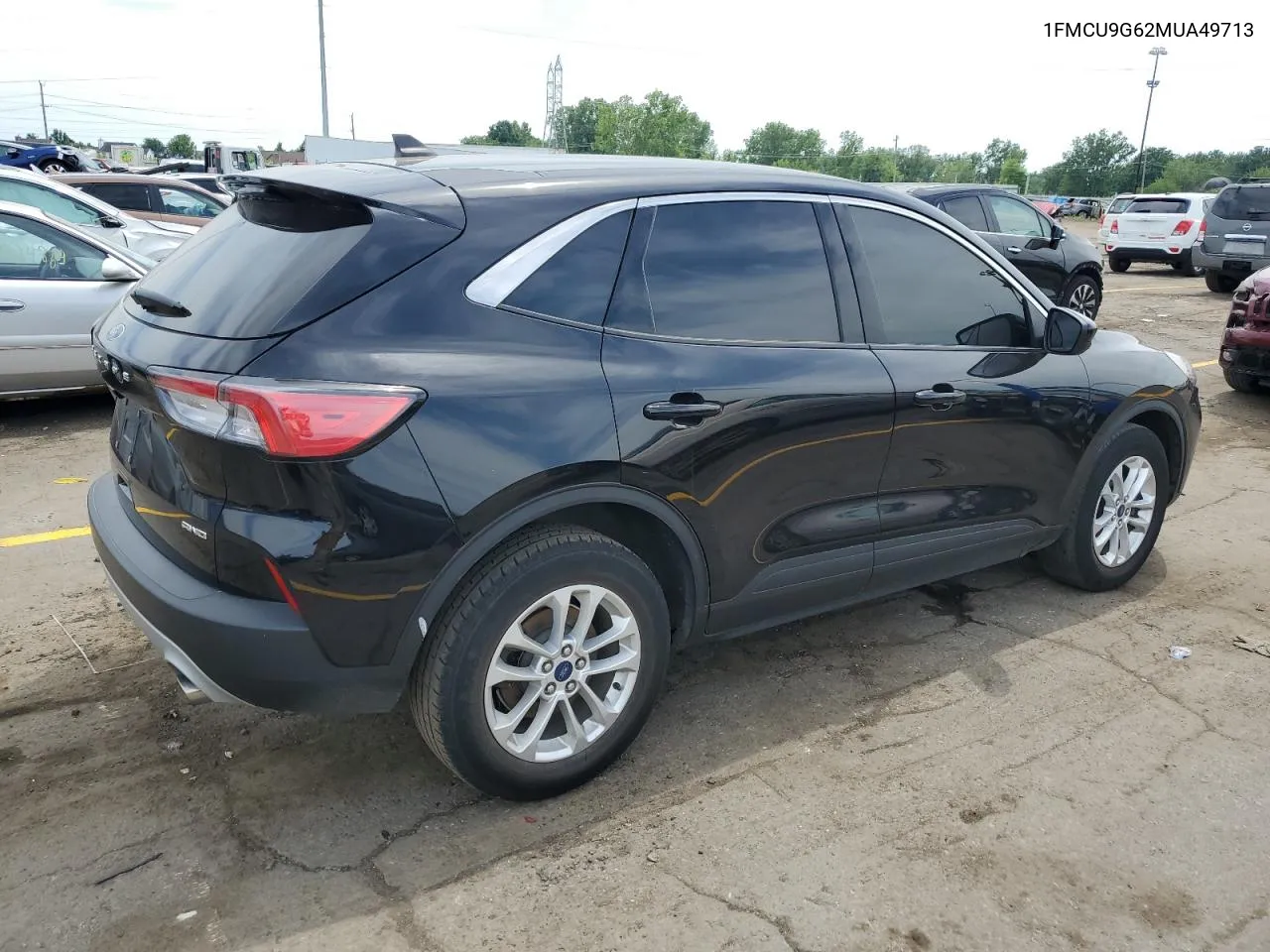 2021 Ford Escape Se VIN: 1FMCU9G62MUA49713 Lot: 57502034