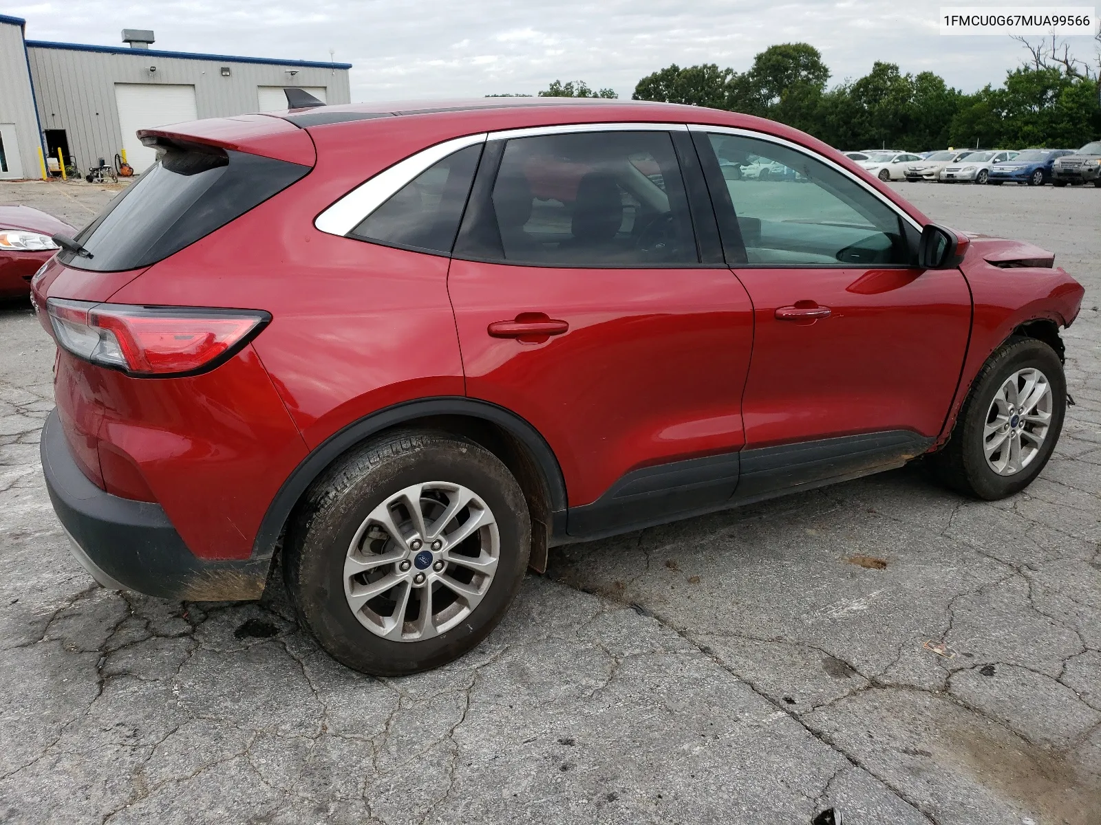 2021 Ford Escape Se VIN: 1FMCU0G67MUA99566 Lot: 59501934