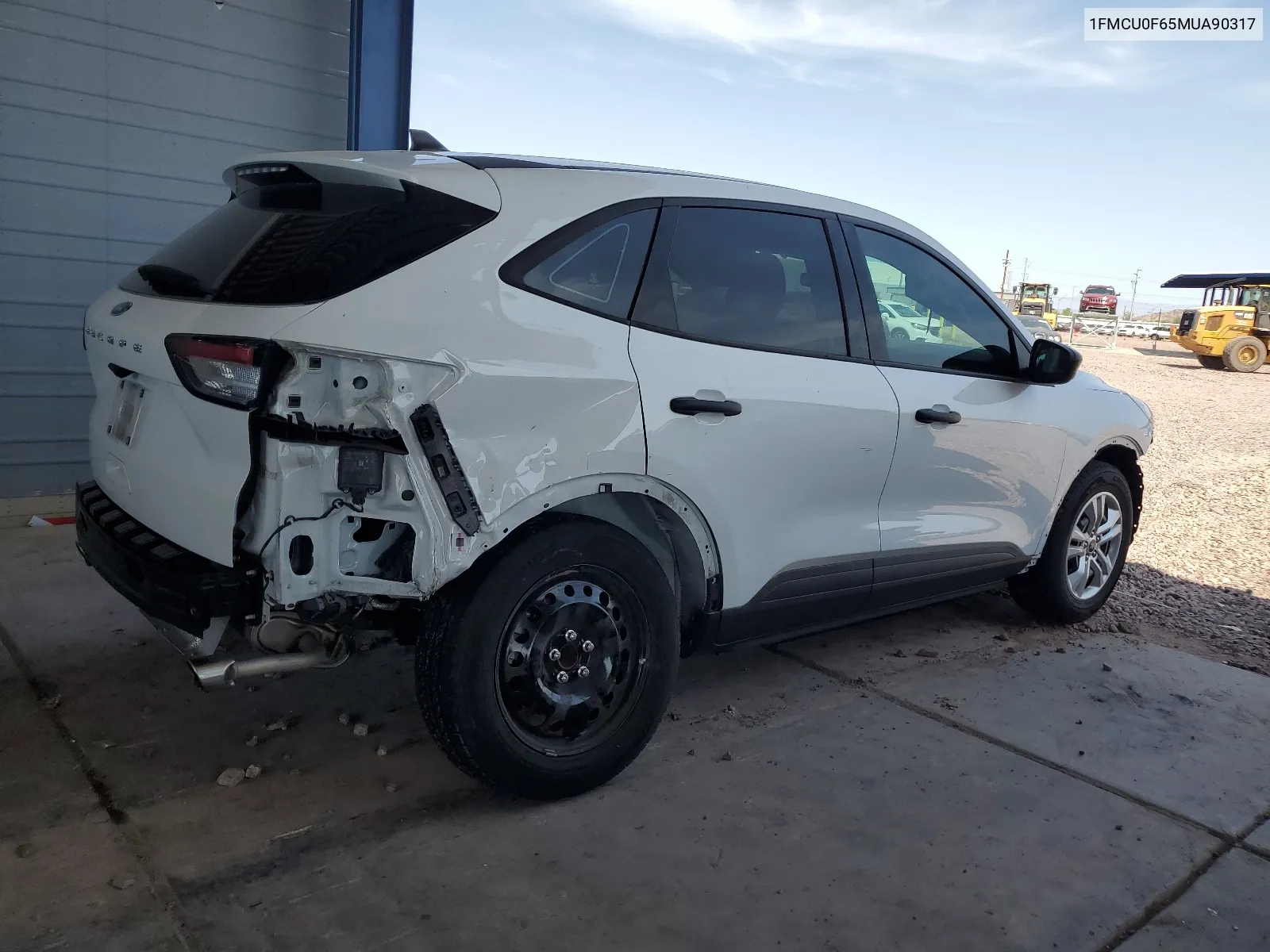 2021 Ford Escape S VIN: 1FMCU0F65MUA90317 Lot: 64600294