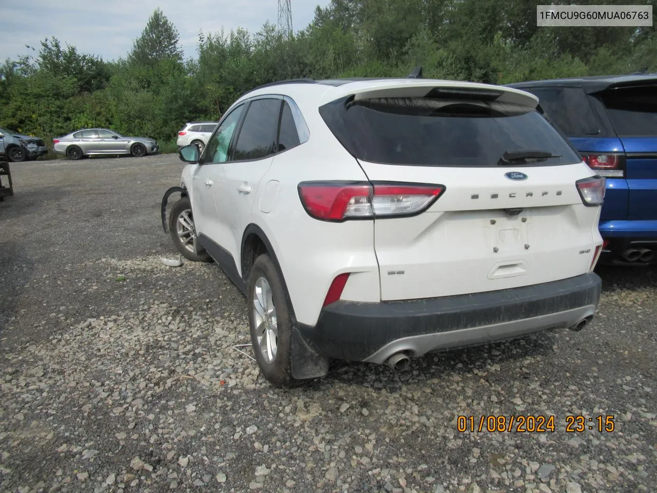 2021 Ford Escape Se VIN: 1FMCU9G60MUA06763 Lot: 64674284