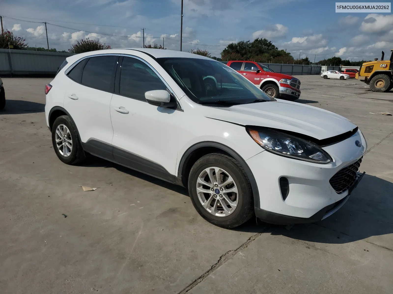 2021 Ford Escape Se VIN: 1FMCU0G6XMUA20262 Lot: 64722434