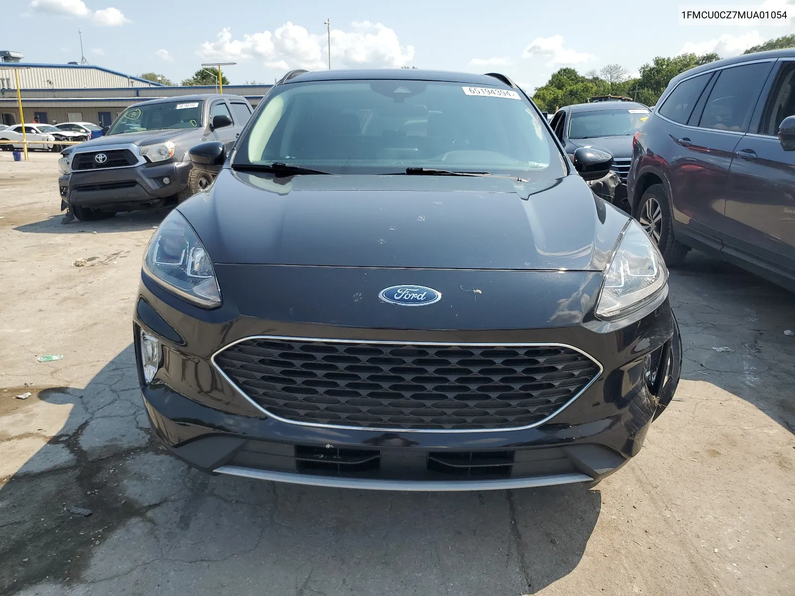 2021 Ford Escape Sel VIN: 1FMCU0CZ7MUA01054 Lot: 65194394