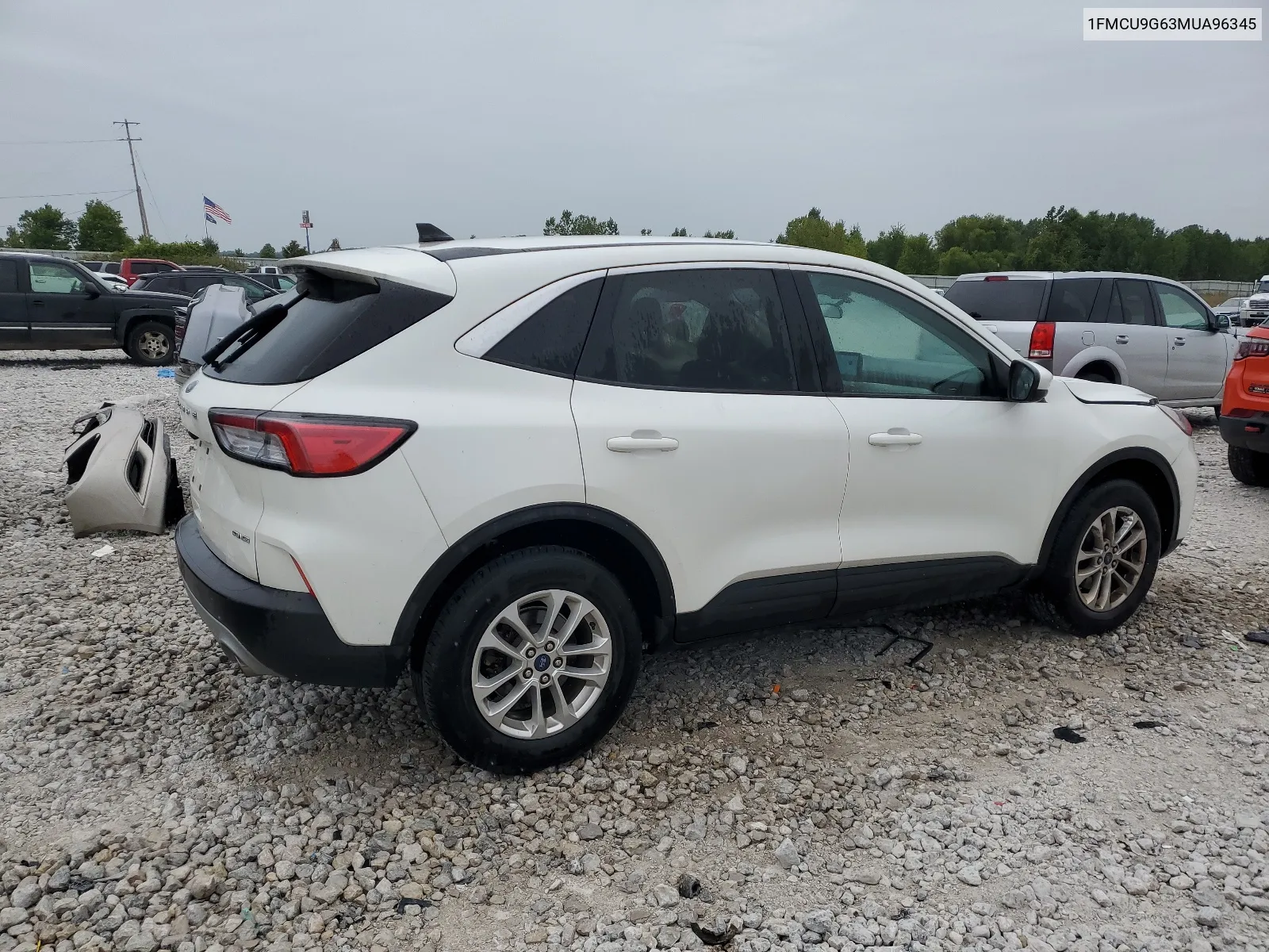 2021 Ford Escape Se VIN: 1FMCU9G63MUA96345 Lot: 66716204