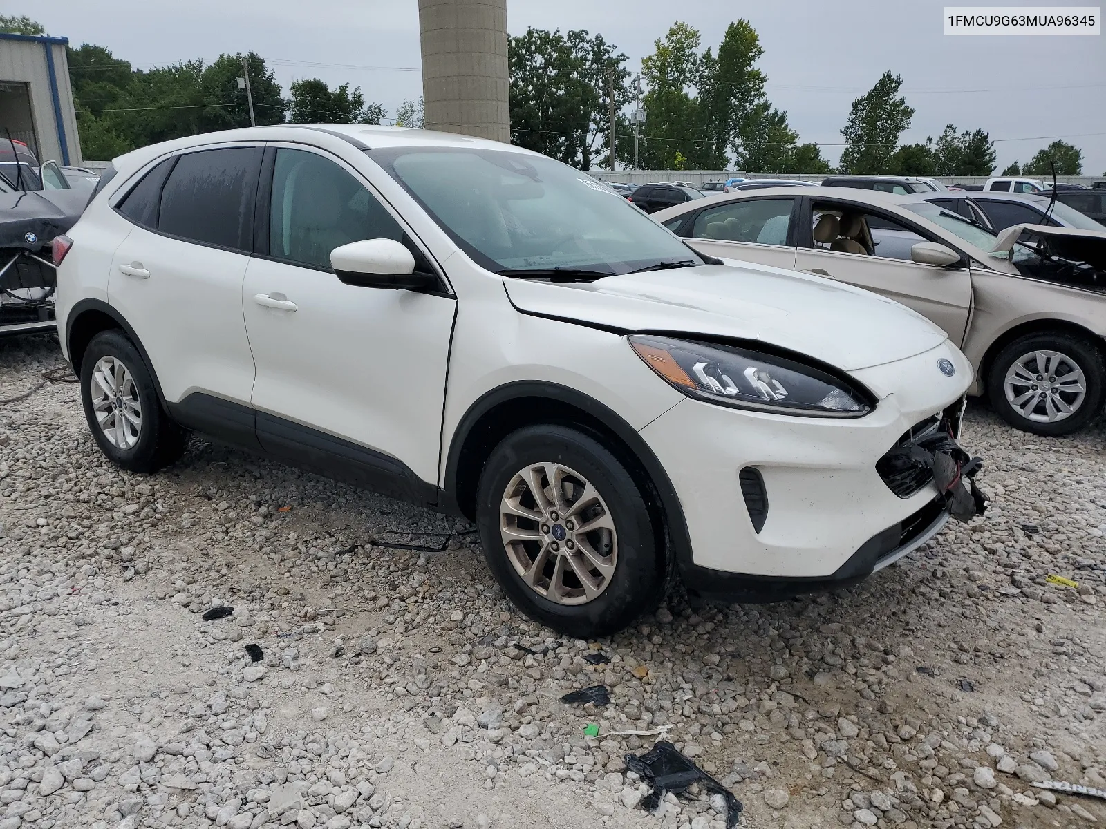 2021 Ford Escape Se VIN: 1FMCU9G63MUA96345 Lot: 66716204