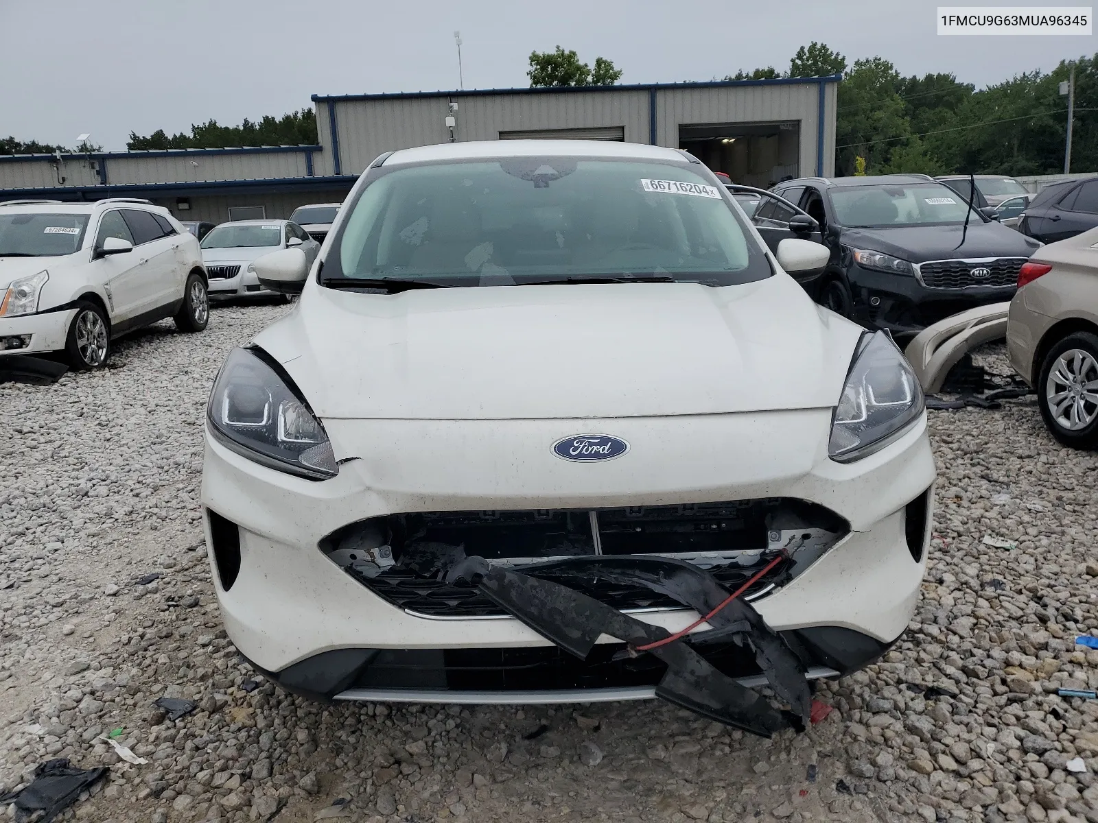 2021 Ford Escape Se VIN: 1FMCU9G63MUA96345 Lot: 66716204