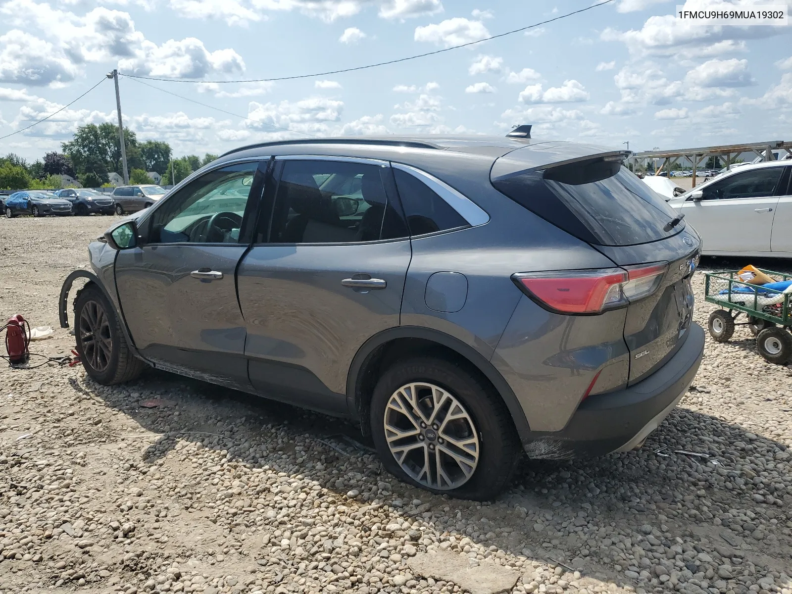 2021 Ford Escape Sel VIN: 1FMCU9H69MUA19302 Lot: 66793784