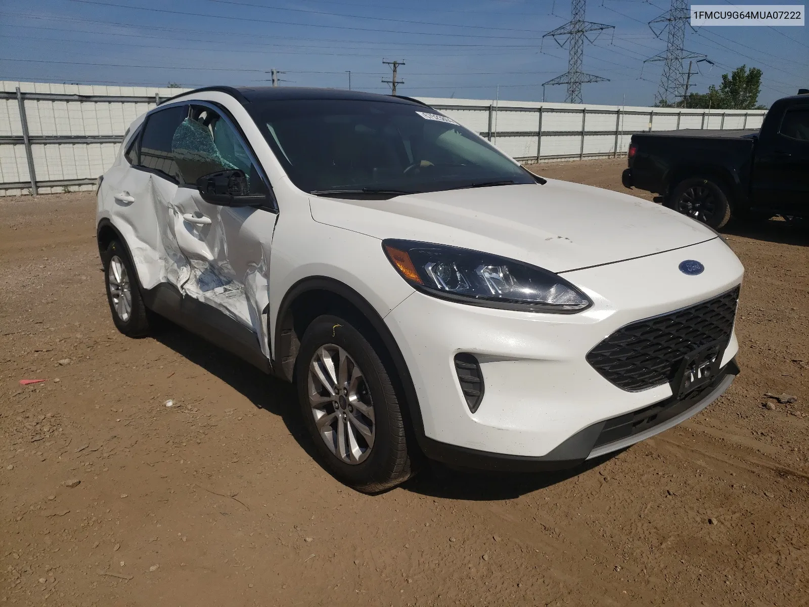 2021 Ford Escape Se VIN: 1FMCU9G64MUA07222 Lot: 67523804