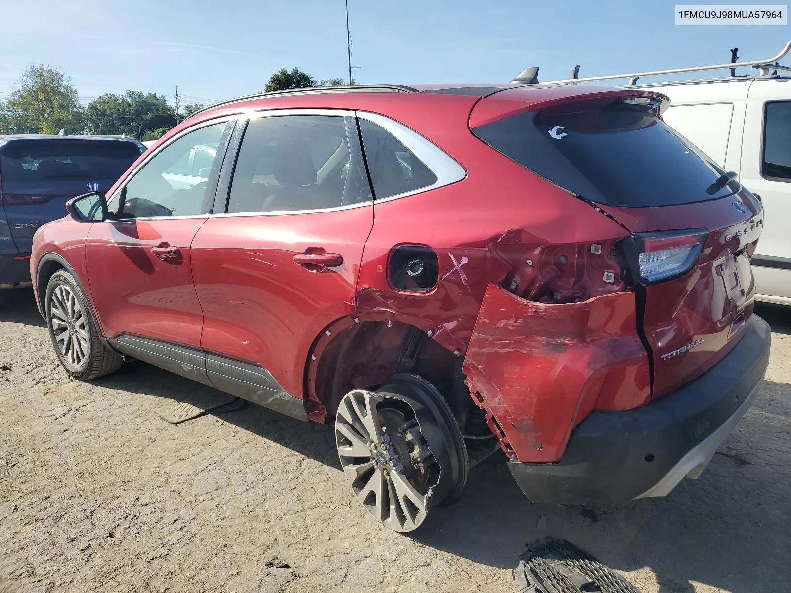 2021 Ford Escape Titanium VIN: 1FMCU9J98MUA57964 Lot: 68666754