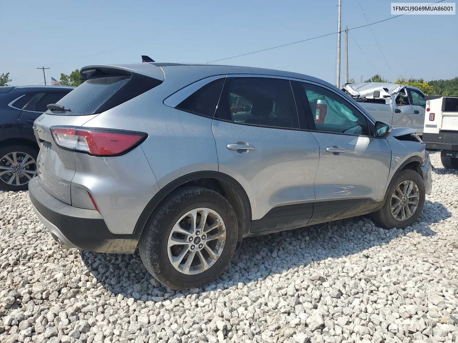 2021 Ford Escape Se VIN: 1FMCU9G69MUA86001 Lot: 68705184