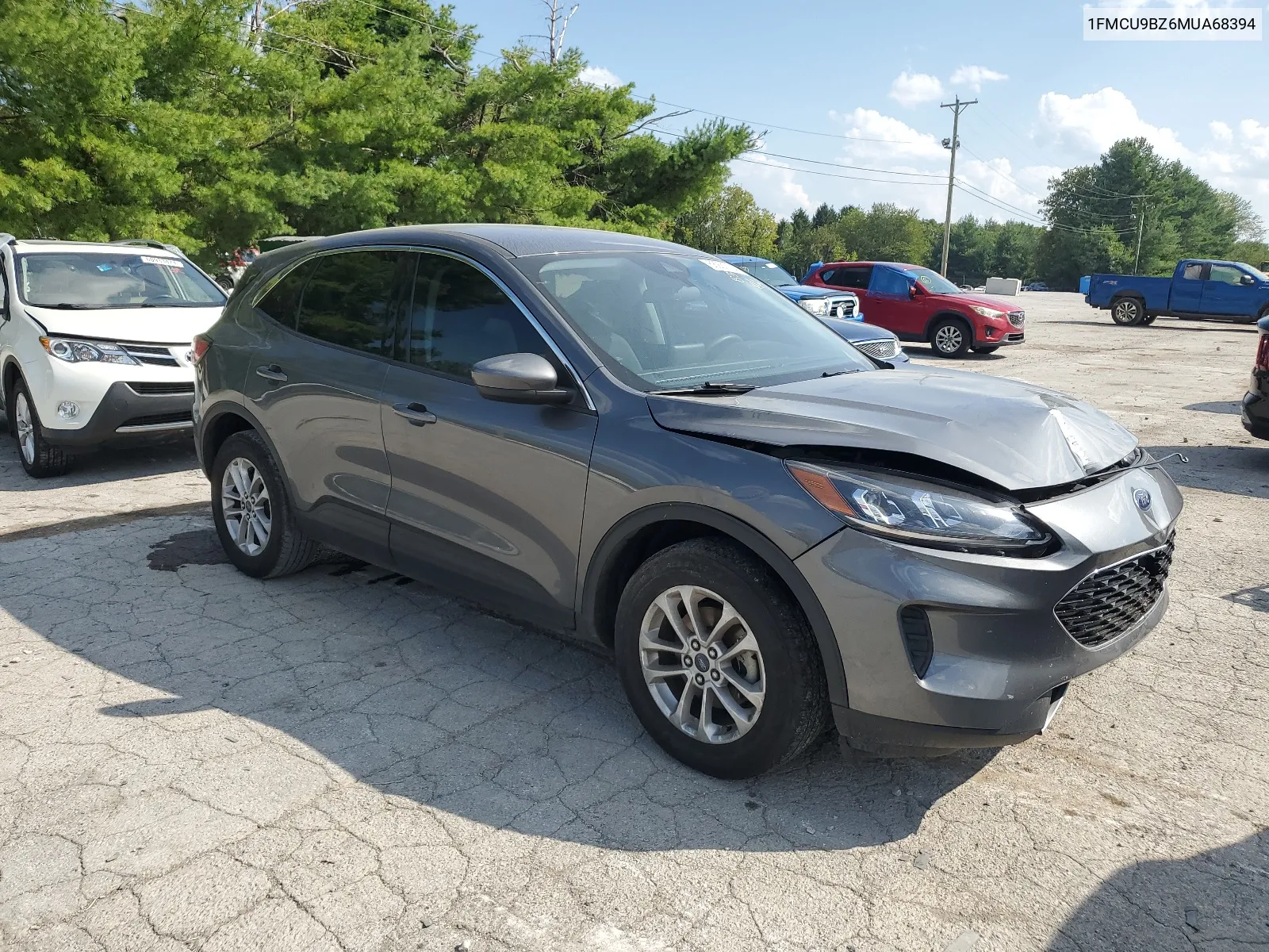 2021 Ford Escape Se VIN: 1FMCU9BZ6MUA68394 Lot: 68931734