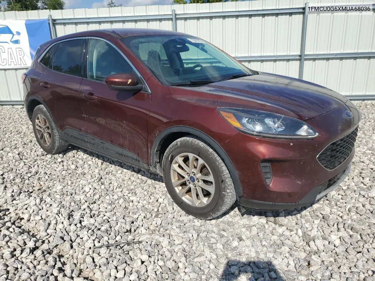 2021 Ford Escape Se VIN: 1FMCU0G6XMUA68036 Lot: 69420554