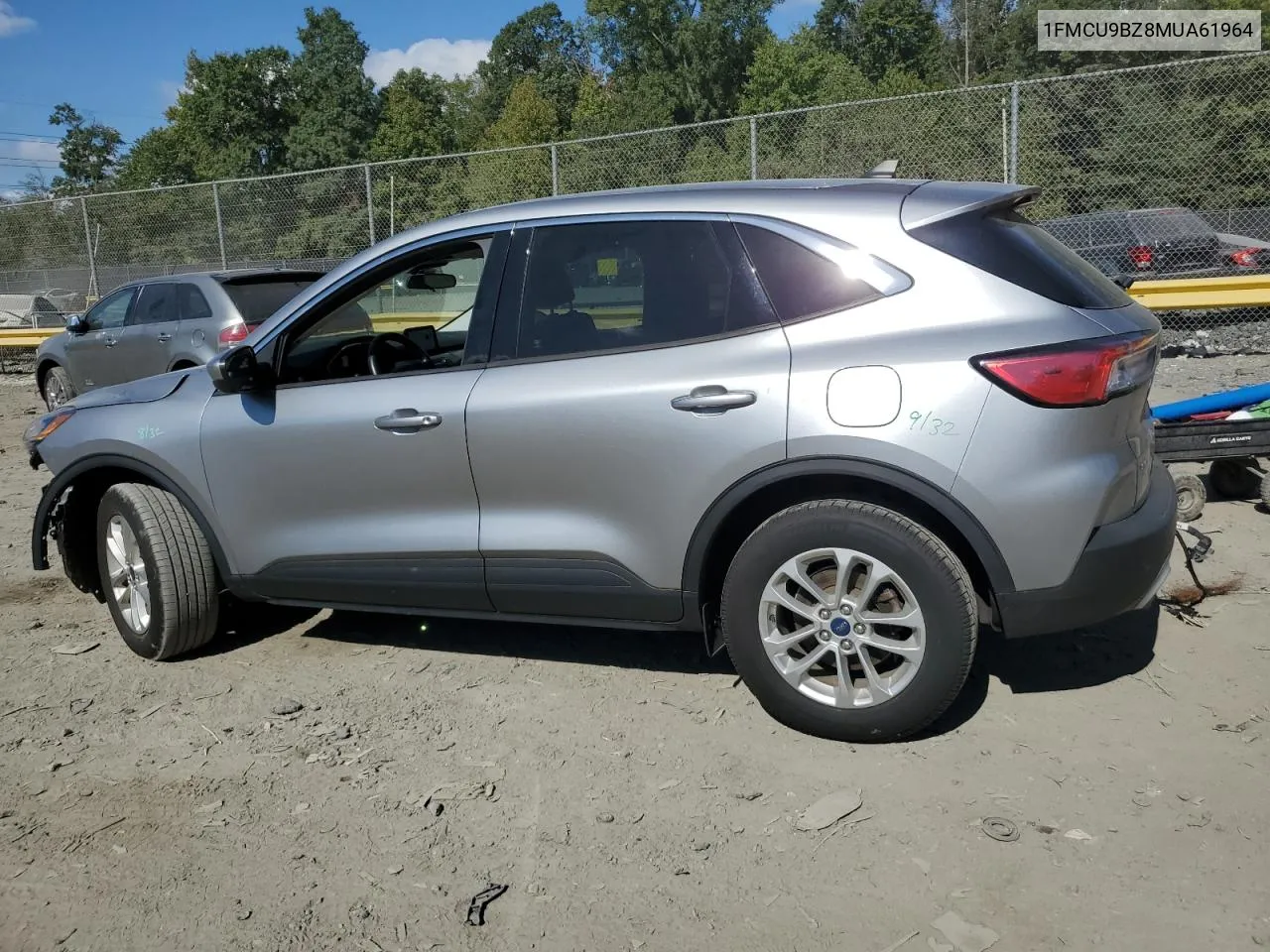 2021 Ford Escape Se VIN: 1FMCU9BZ8MUA61964 Lot: 70315764