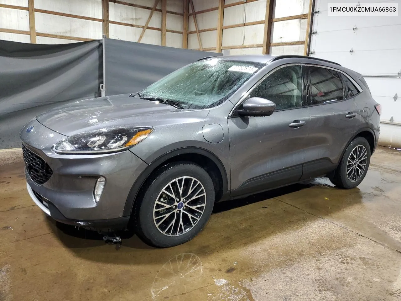 2021 Ford Escape Sel VIN: 1FMCU0KZ0MUA66863 Lot: 70752824