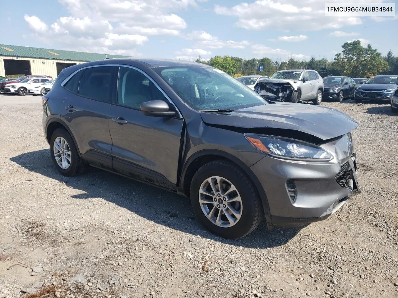 2021 Ford Escape Se VIN: 1FMCU9G64MUB34844 Lot: 70785374