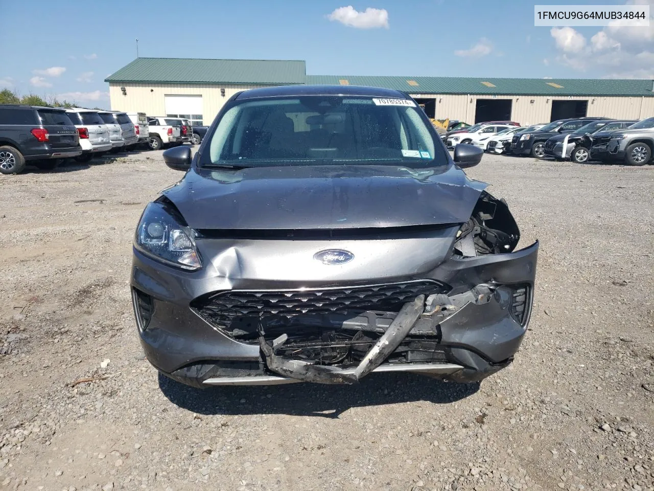 2021 Ford Escape Se VIN: 1FMCU9G64MUB34844 Lot: 70785374