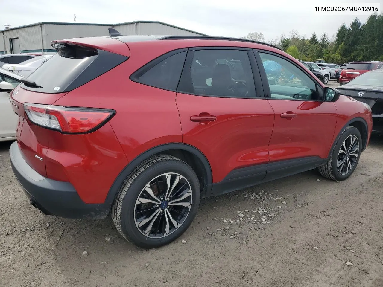 2021 Ford Escape Se VIN: 1FMCU9G67MUA12916 Lot: 71493144