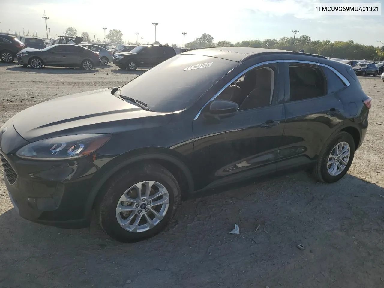 2021 Ford Escape Se VIN: 1FMCU9G69MUA01321 Lot: 71954184