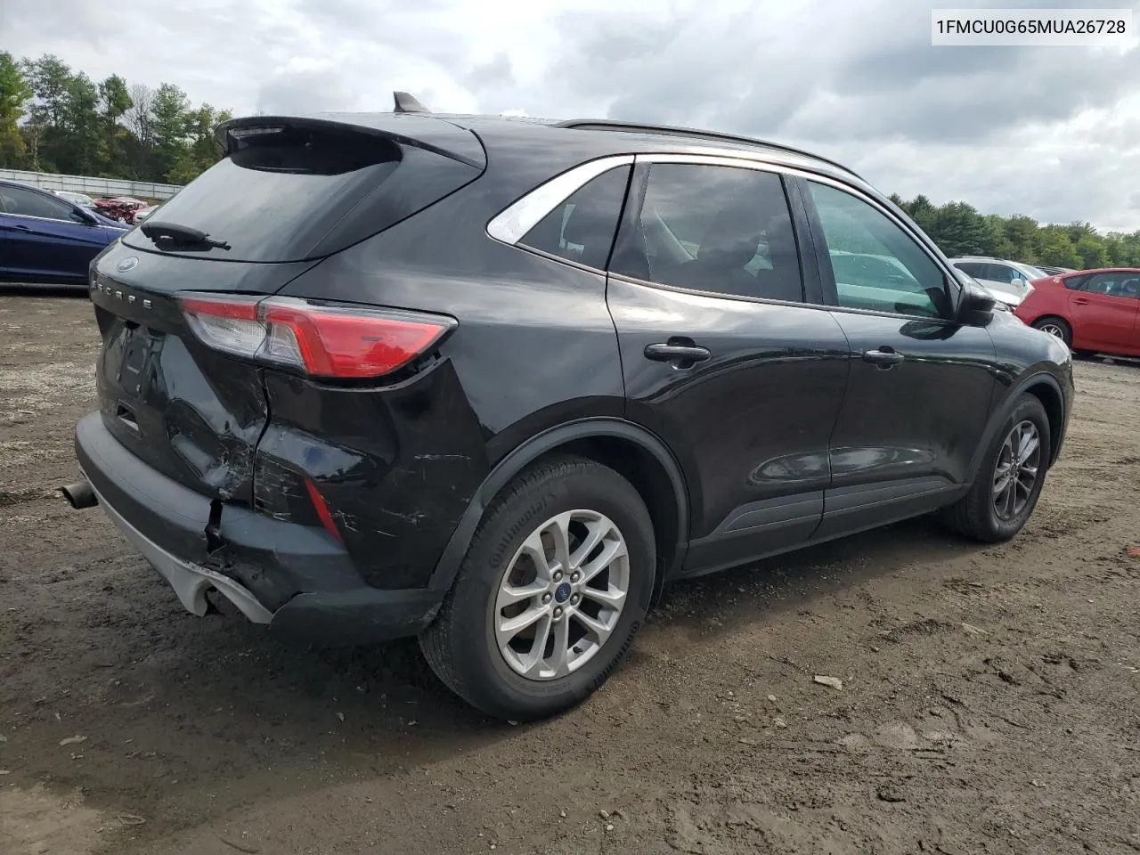 2021 Ford Escape Se VIN: 1FMCU0G65MUA26728 Lot: 71981424