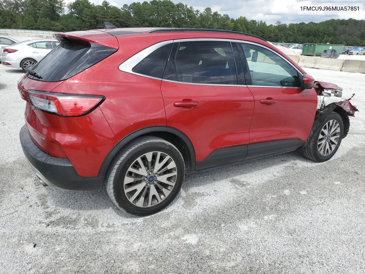 2021 Ford Escape Titanium VIN: 1FMCU9J96MUA57851 Lot: 72001954