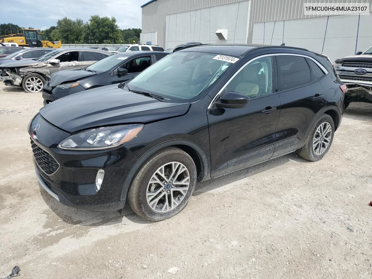 2021 Ford Escape Sel VIN: 1FMCU0H64MUA23107 Lot: 73131974