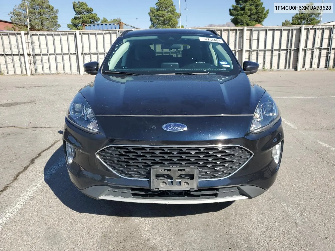 2021 Ford Escape Sel VIN: 1FMCU0H6XMUA78628 Lot: 74745404