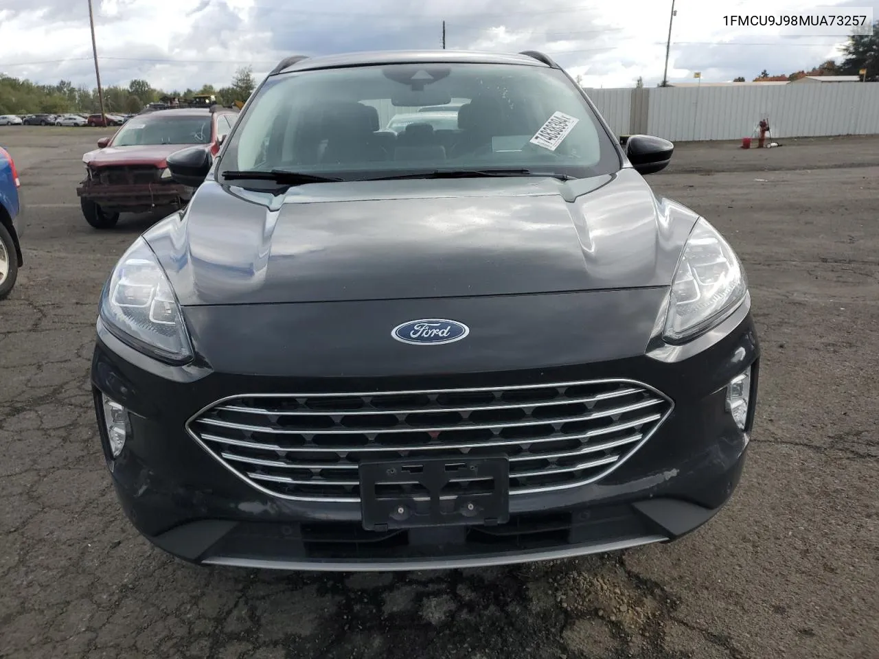 2021 Ford Escape Titanium VIN: 1FMCU9J98MUA73257 Lot: 74838394