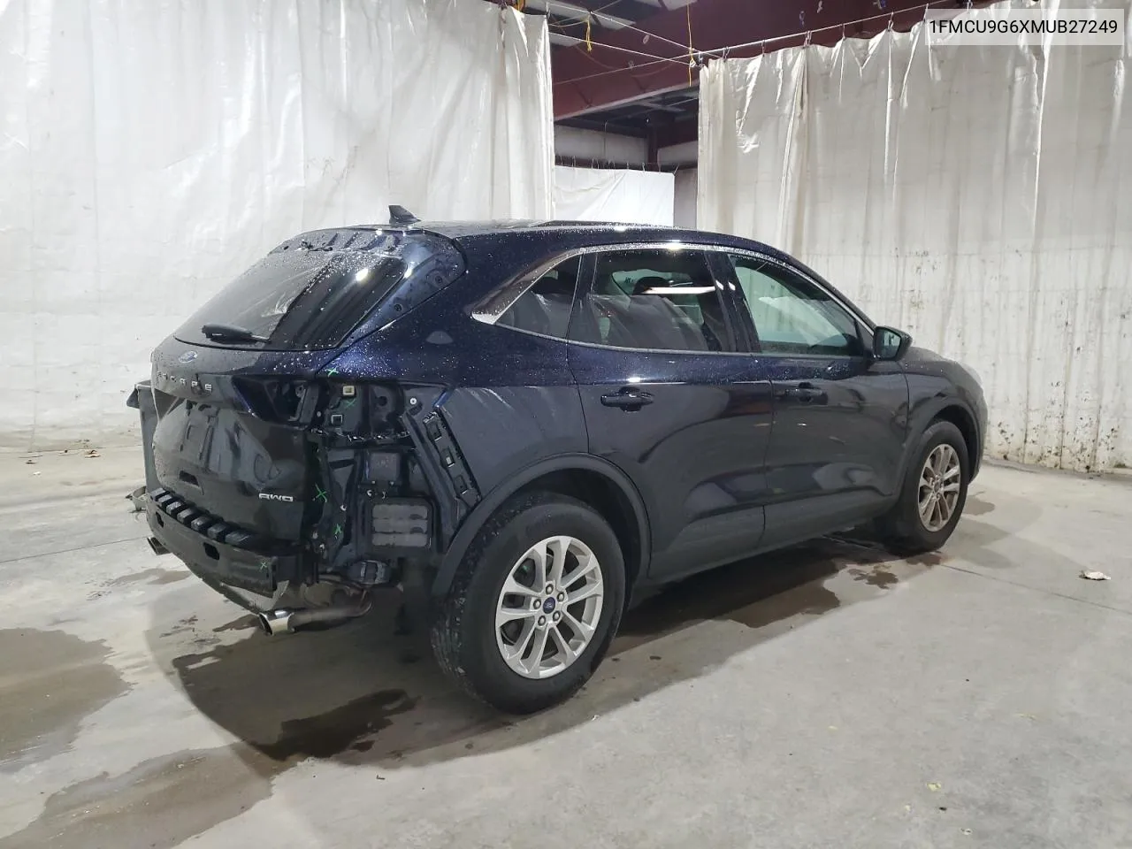 2021 Ford Escape Se VIN: 1FMCU9G6XMUB27249 Lot: 74896234