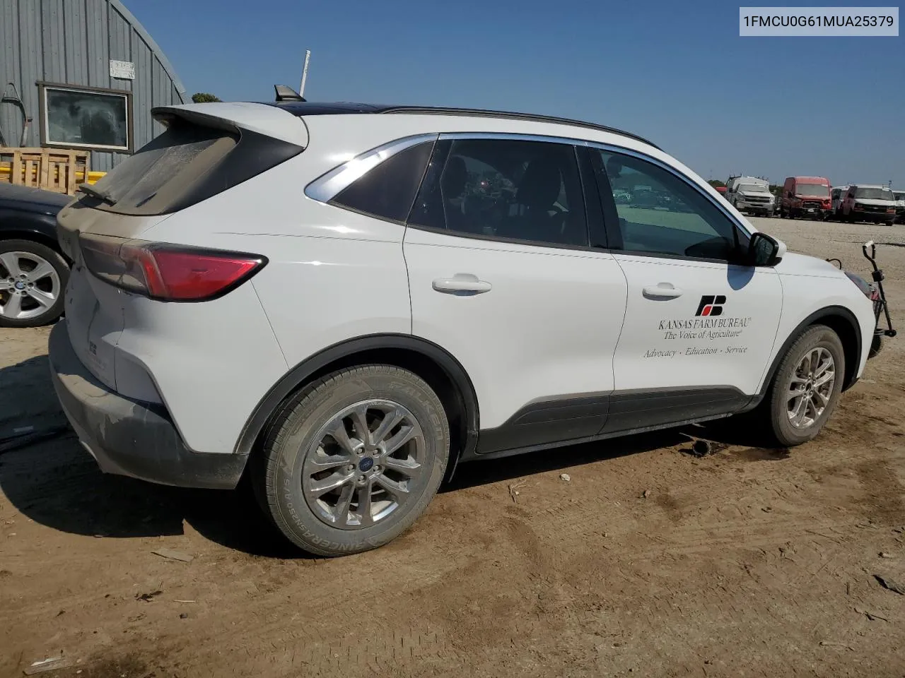 2021 Ford Escape Se VIN: 1FMCU0G61MUA25379 Lot: 75473314