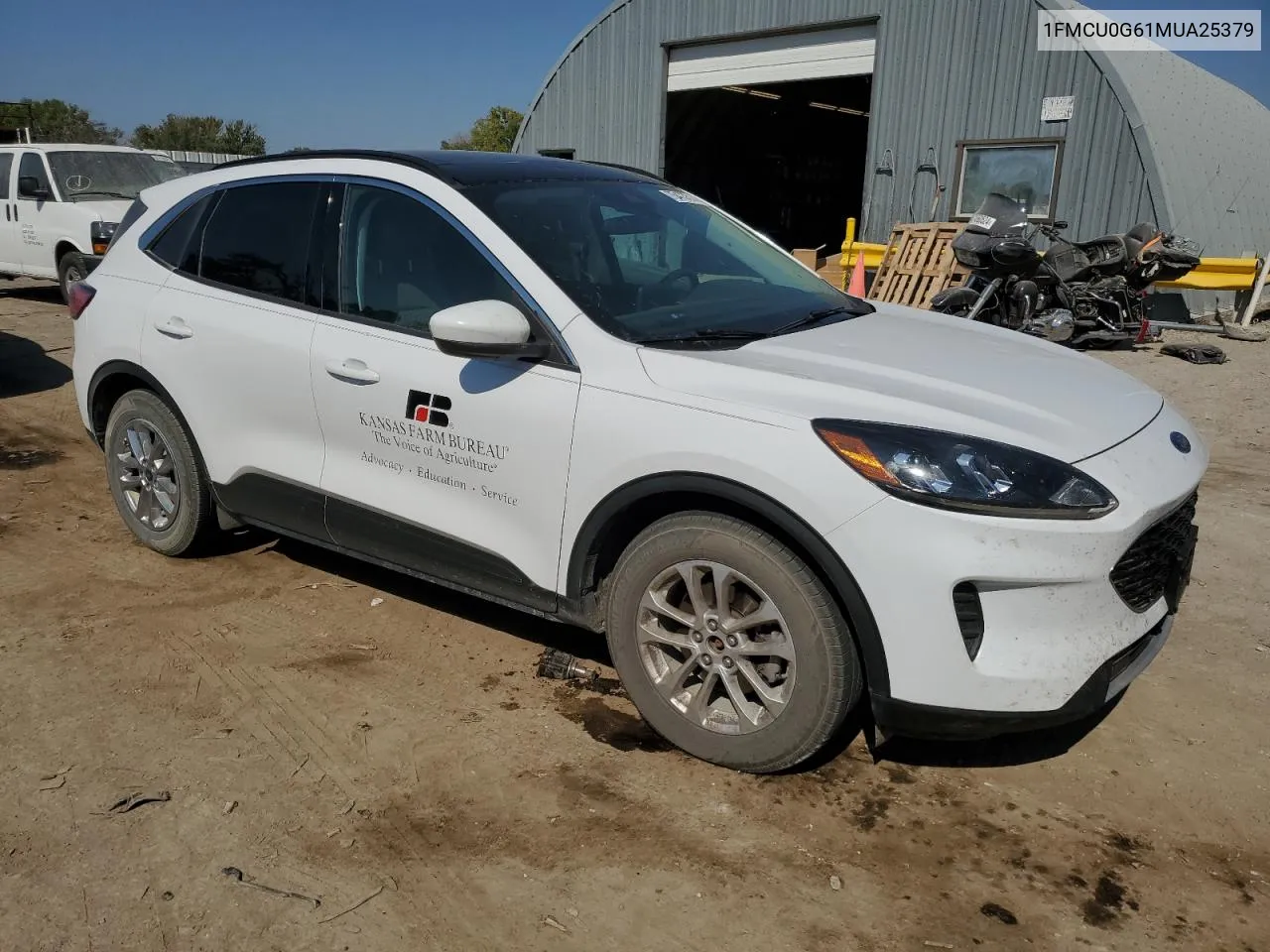 2021 Ford Escape Se VIN: 1FMCU0G61MUA25379 Lot: 75473314