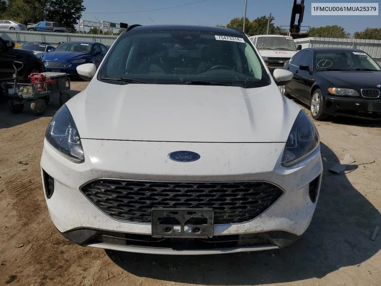 2021 Ford Escape Se VIN: 1FMCU0G61MUA25379 Lot: 75473314