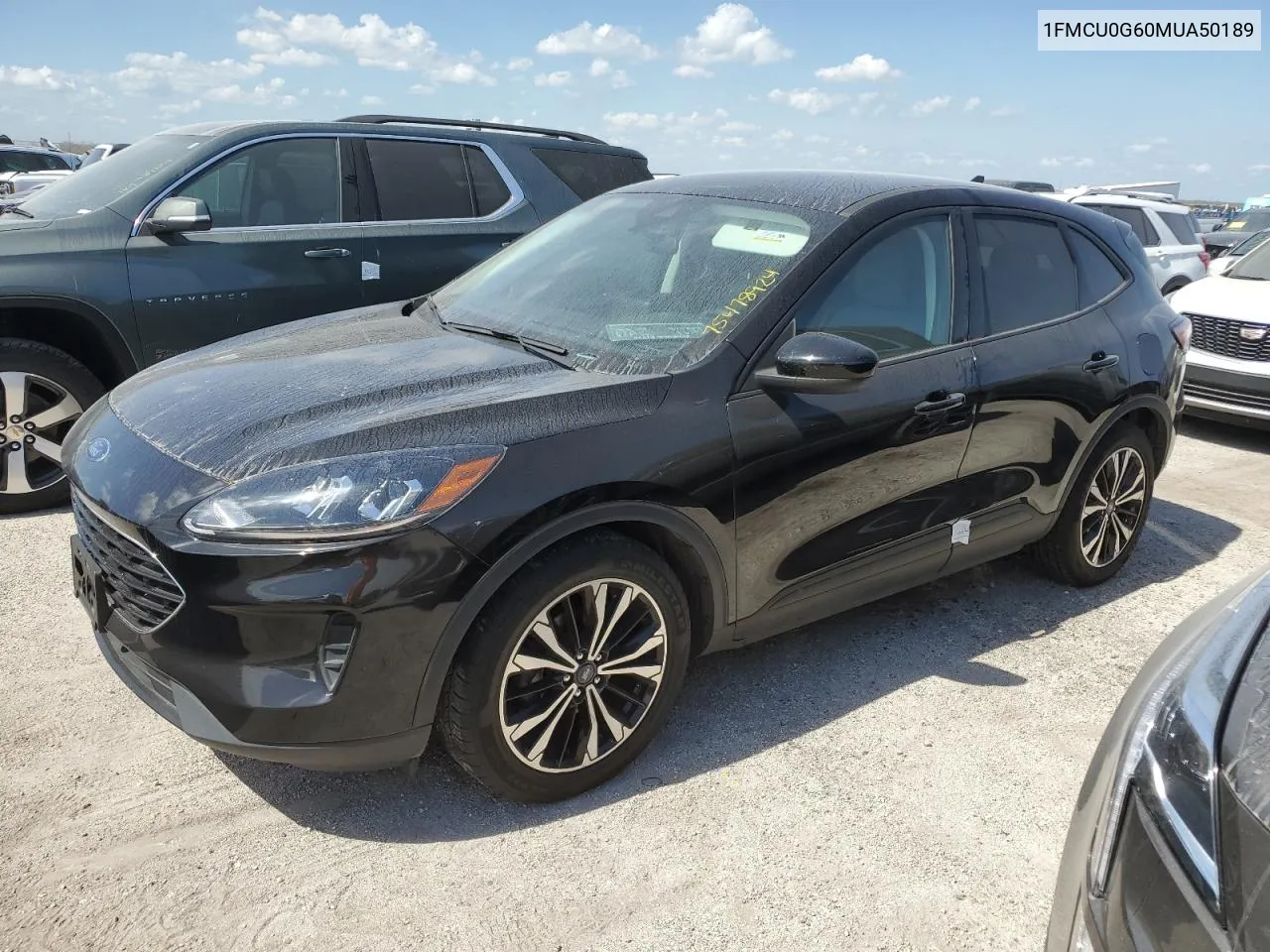 2021 Ford Escape Se VIN: 1FMCU0G60MUA50189 Lot: 75478924