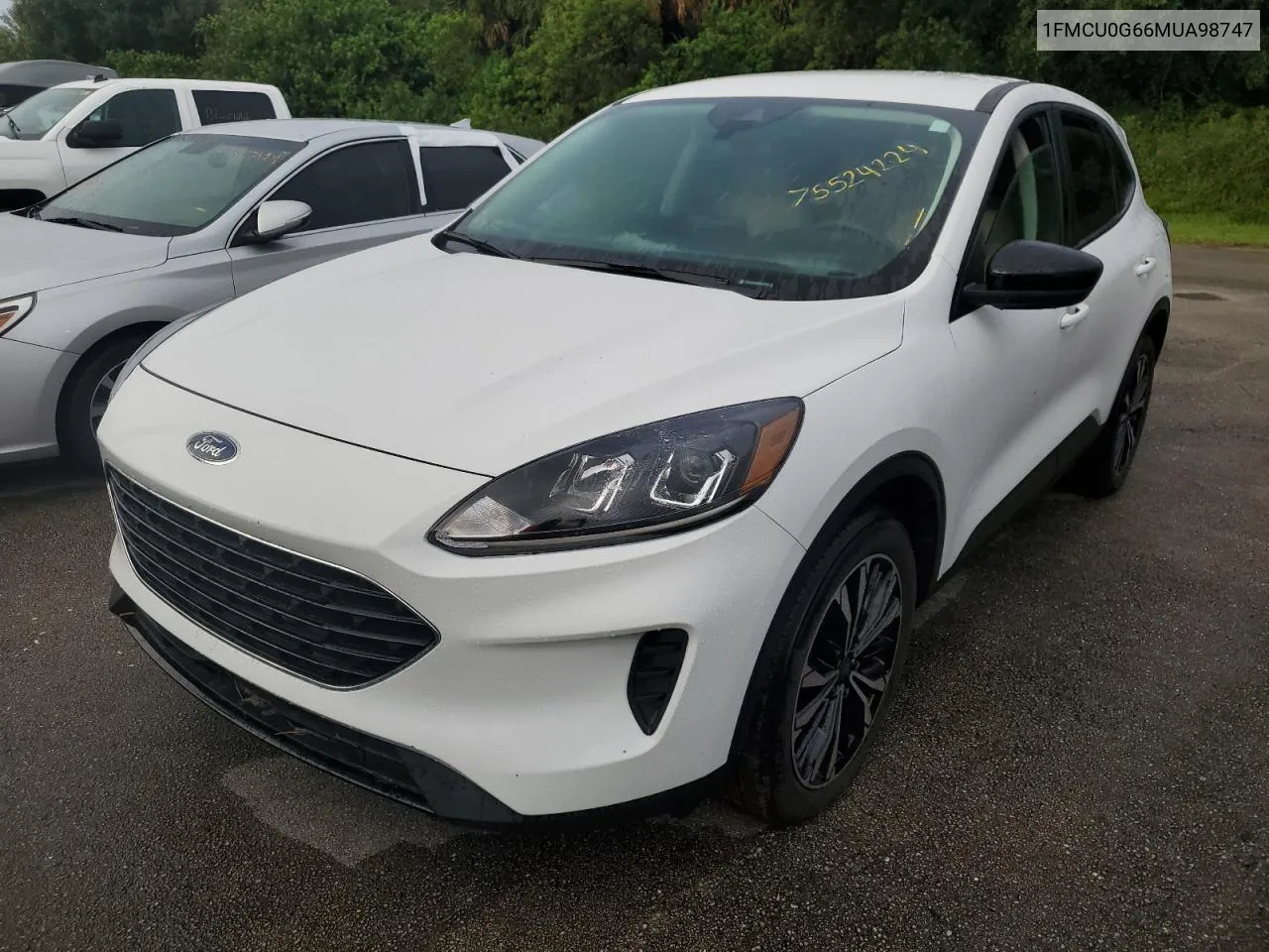 2021 Ford Escape Se VIN: 1FMCU0G66MUA98747 Lot: 75524224