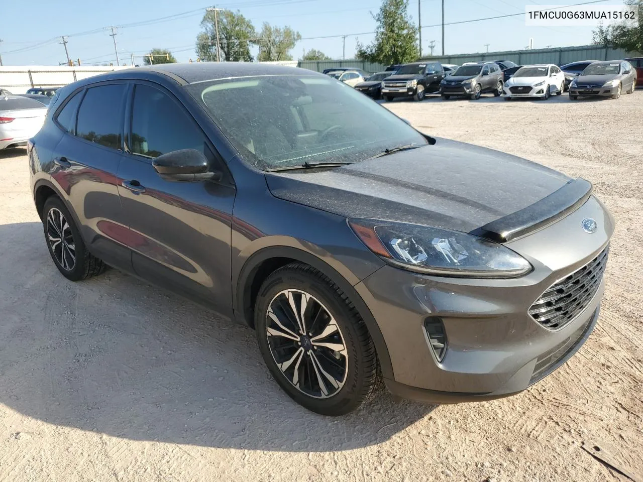 2021 Ford Escape Se VIN: 1FMCU0G63MUA15162 Lot: 75830004