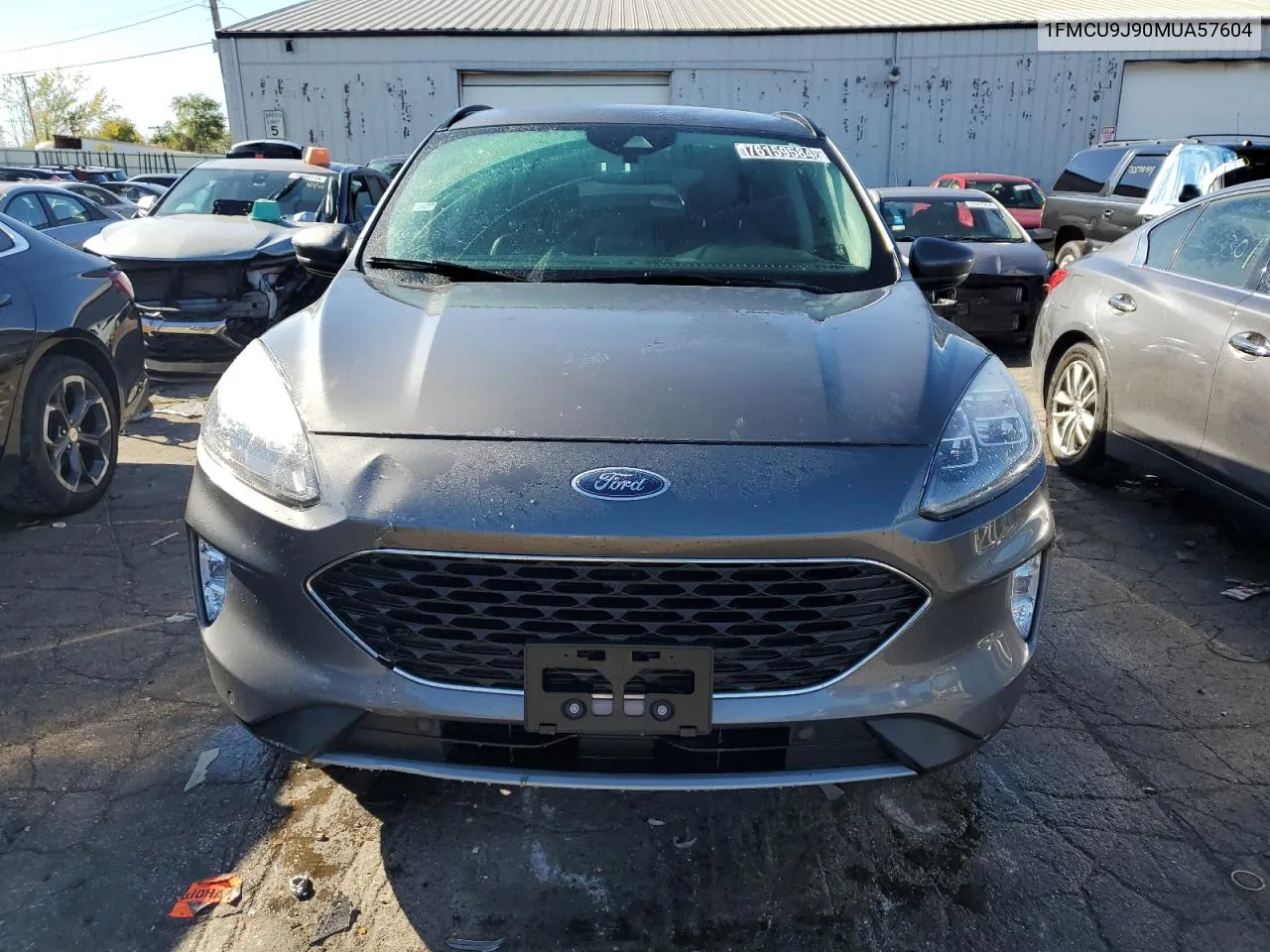 2021 Ford Escape Titanium VIN: 1FMCU9J90MUA57604 Lot: 76159584