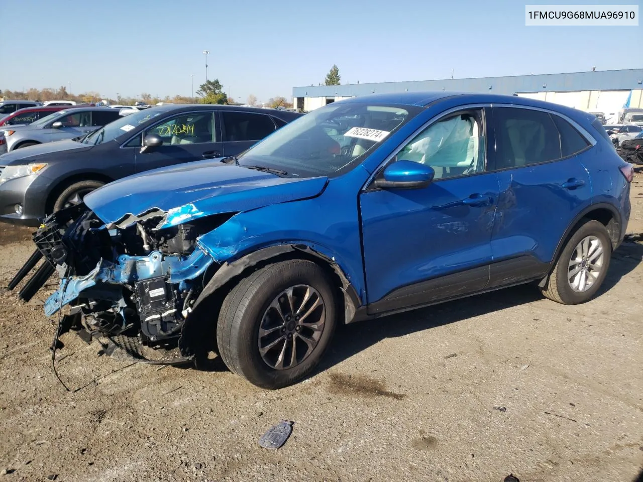 2021 Ford Escape Se VIN: 1FMCU9G68MUA96910 Lot: 76228274